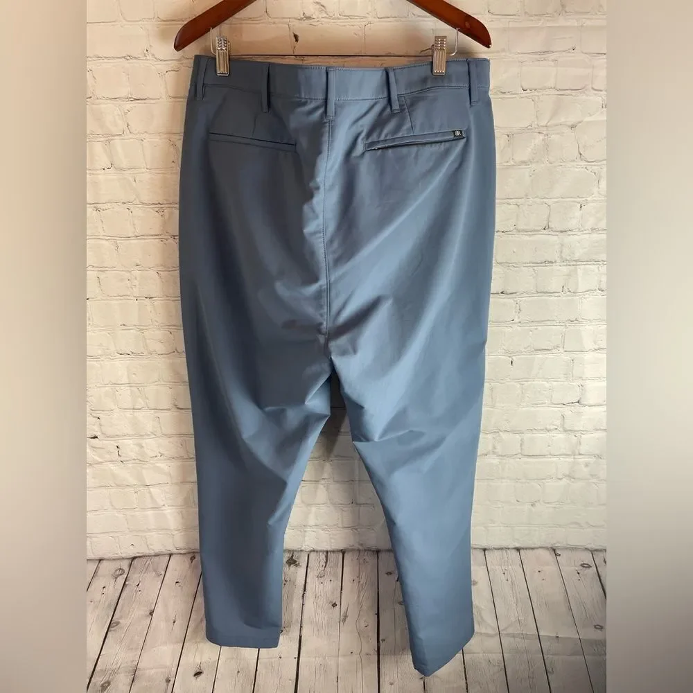 Banana Republic Pants Men Size 40x32 Blue Tech Golf
